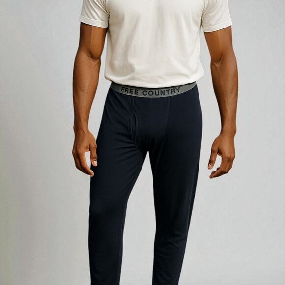 Free Country MicroTech Heat Base Layer Pants ~ 2-Pair Pack ~ Size Large NEW - Picture 1 of 11